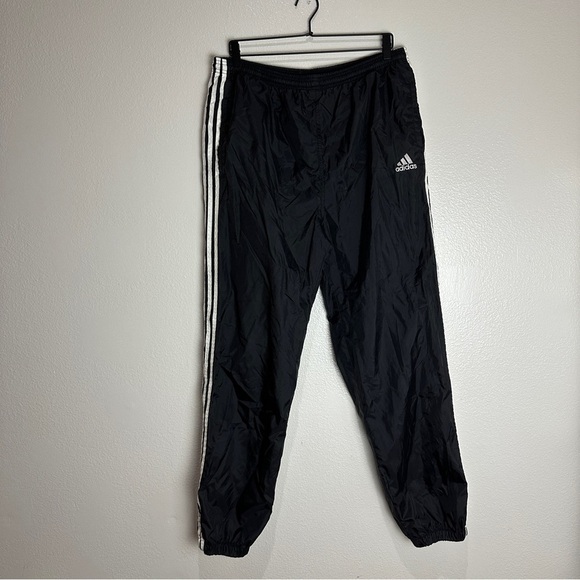 Adidas Vintage Windbreaker Sweatpants Size Large - Picture 1 of 11